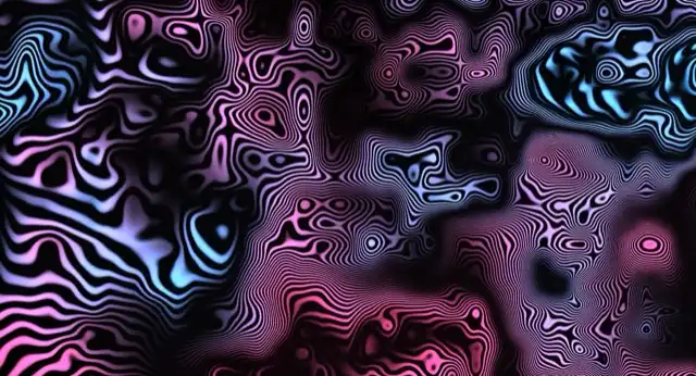 Perlin Flow Fields — thousands of particles tracing a flowing noise field on Mac